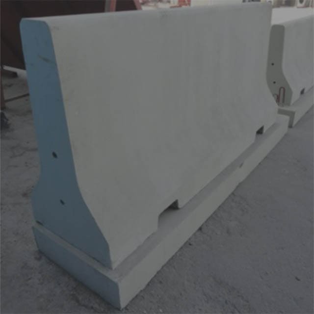 Double New Jersey Barriers